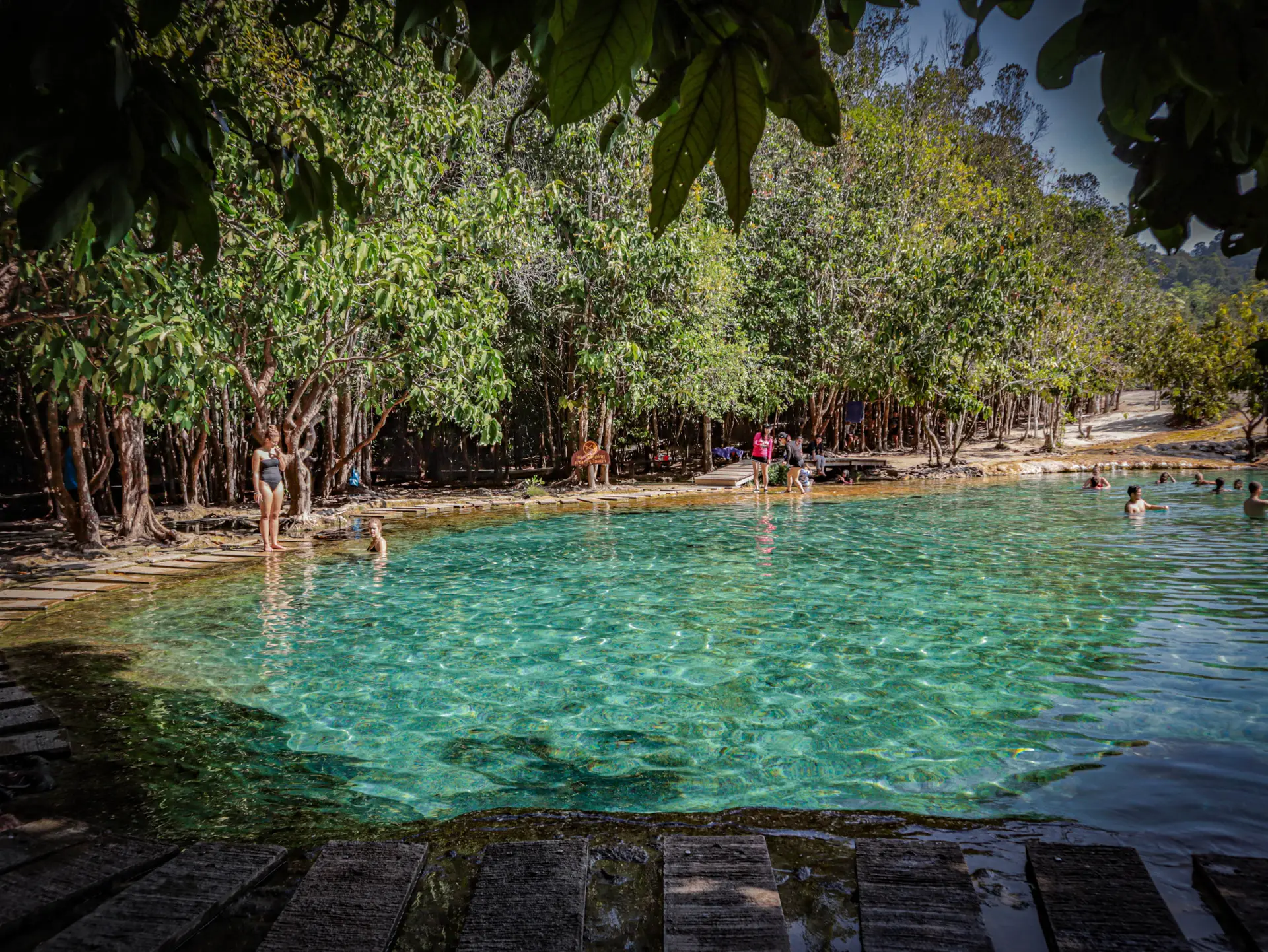 Emerald pool