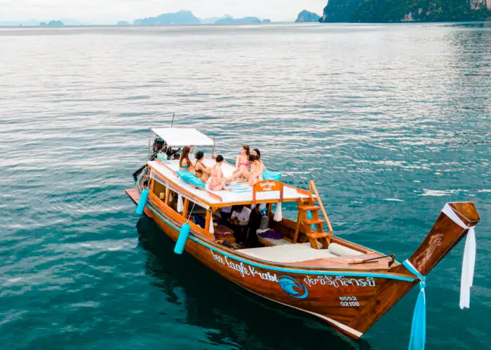 Luxury Longtail boat Krabi