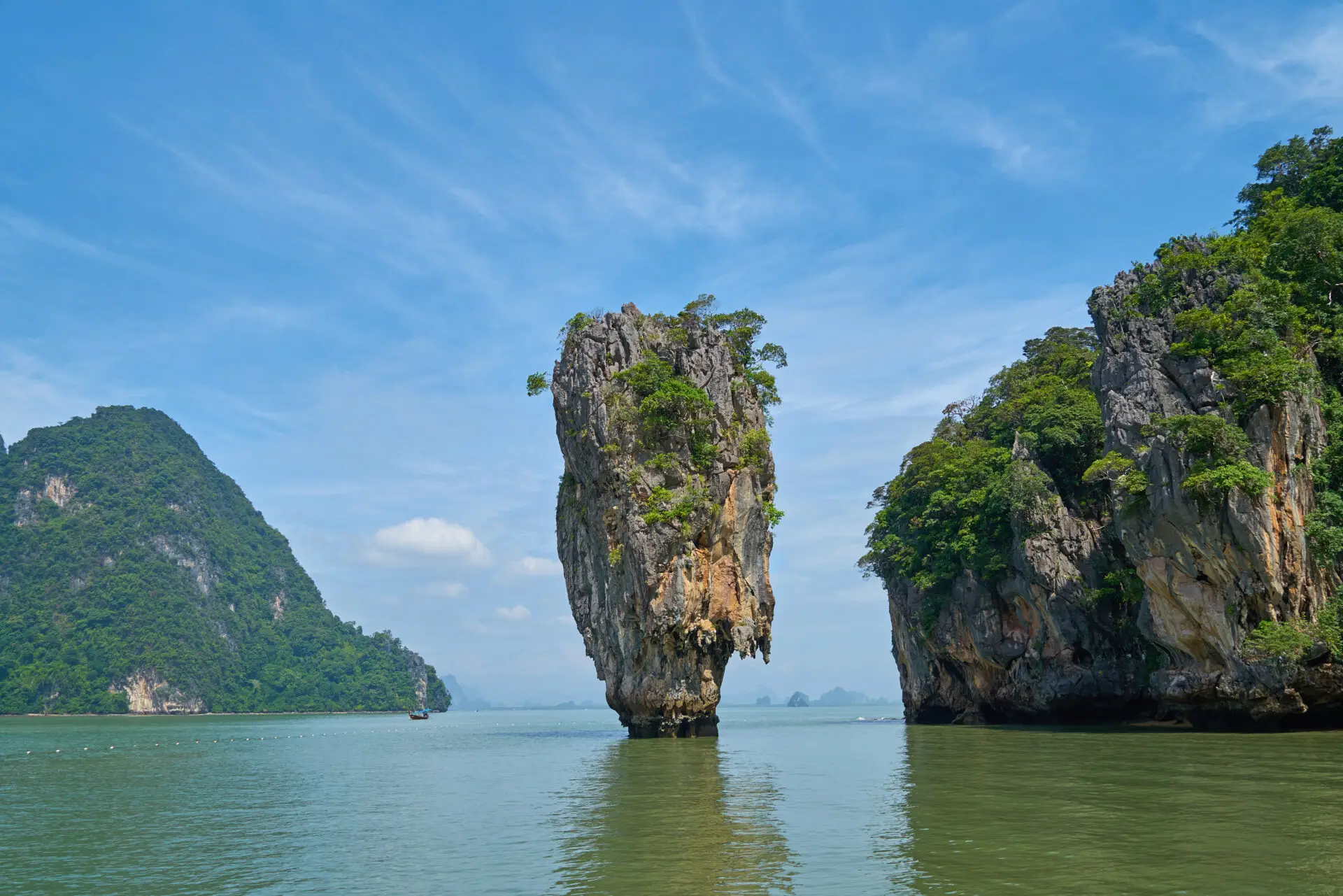 James Bond Islands Tapu Island Khao Ping kan Phang Nga Bay James Bond Islands private speedboat trip Krabi Sea Eagle Tour